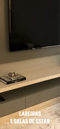 LAREIRAS E SALA DE ESTAR
